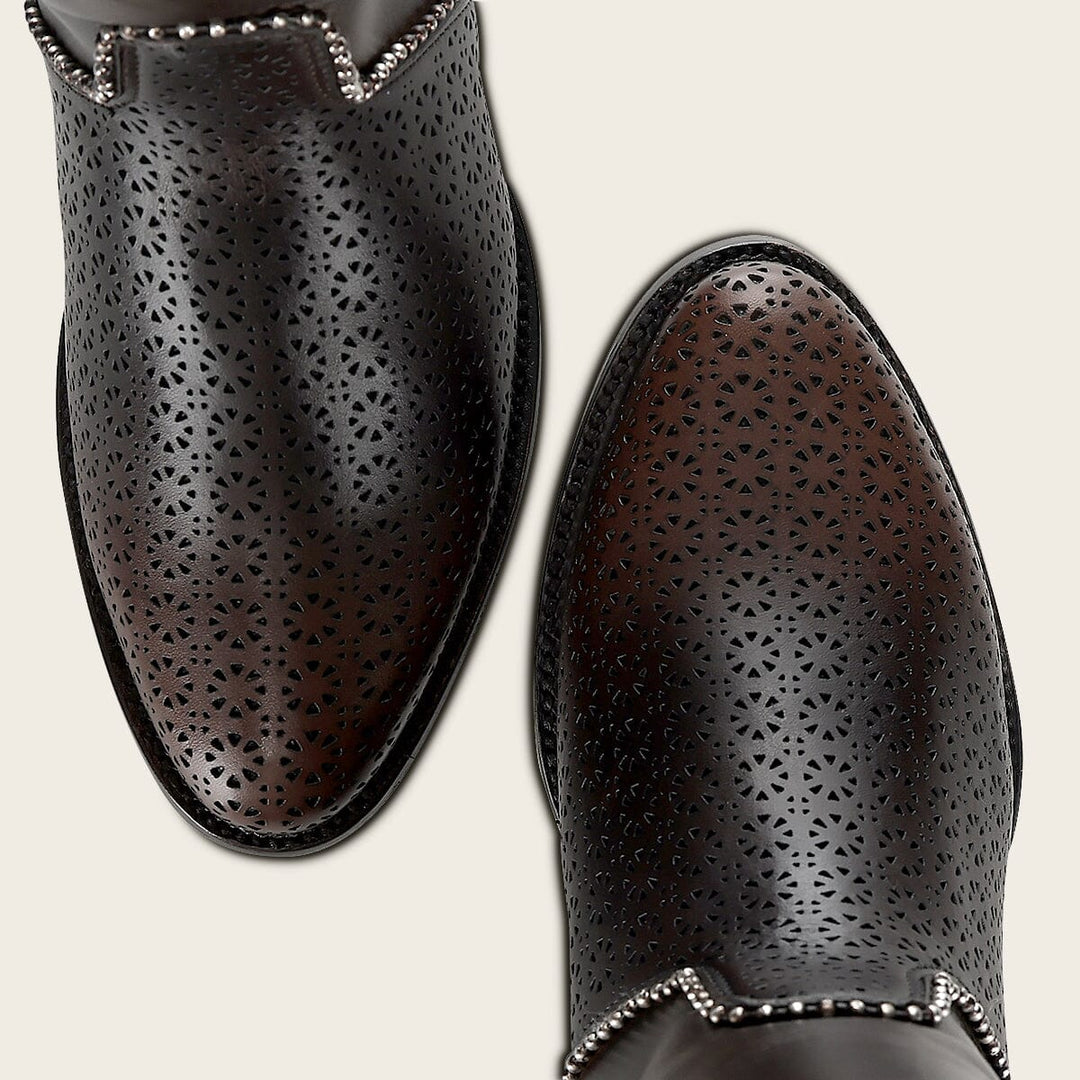 Bota casual en piel genuina para dama Botas y Botines 