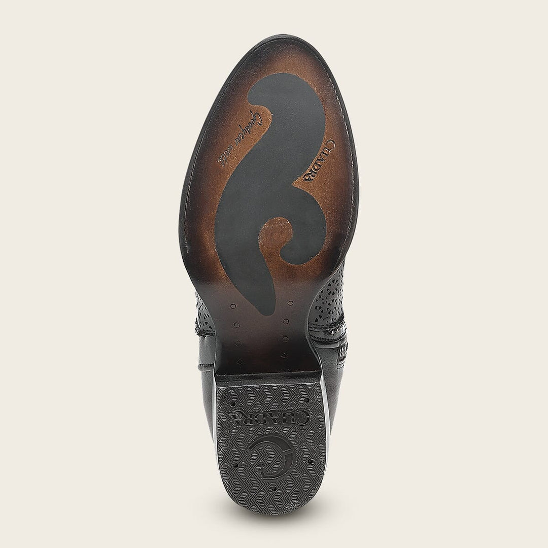 Bota casual en piel genuina para dama Botas y Botines 