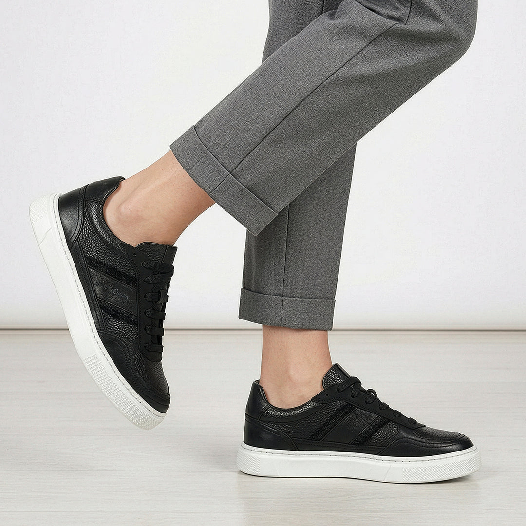 Tenis en piel genuina de venado para dama