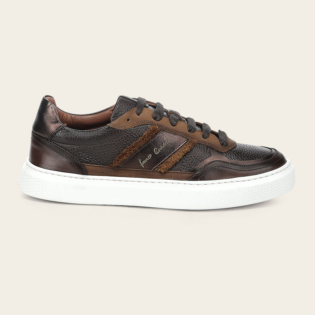 Tenis en piel genuina de venado para dama