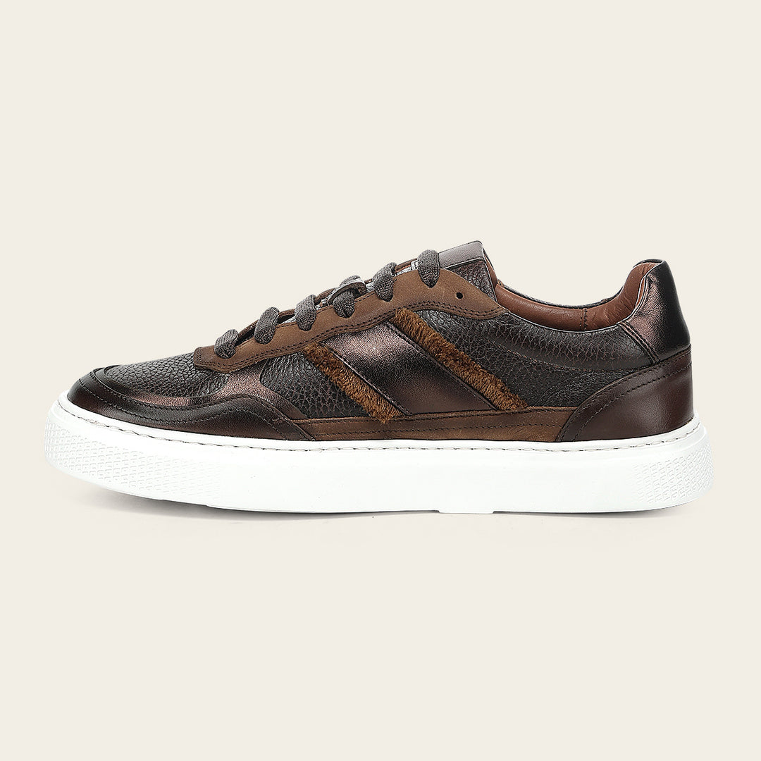 Tenis en piel genuina de venado para dama