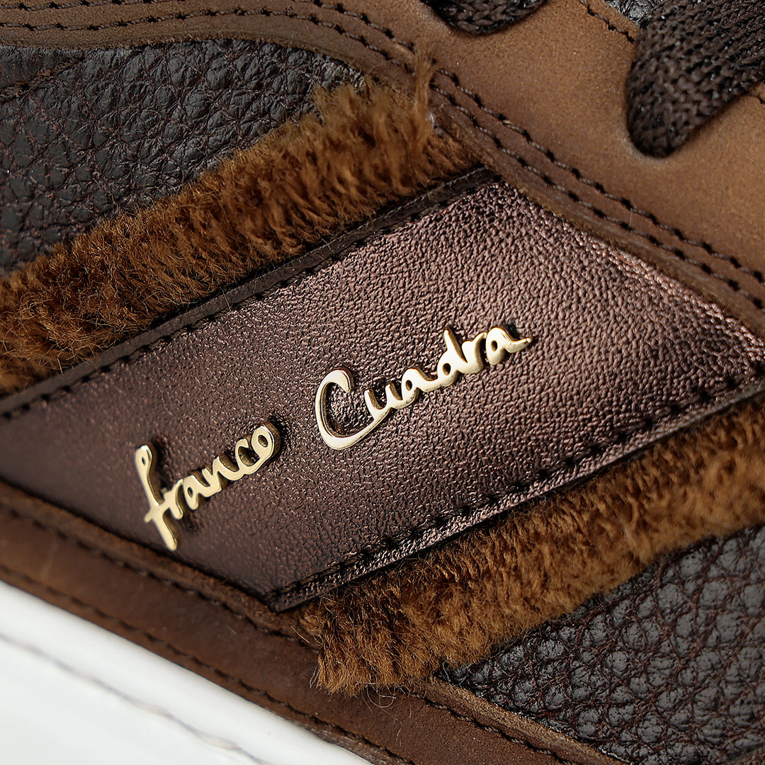 Tenis en piel genuina de venado para dama