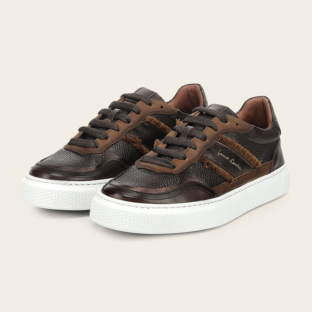 Tenis en piel genuina de venado para dama