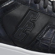 Tenis en piel genuina de cocodrilo para caballero Tenis 