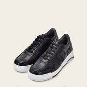 Tenis en piel genuina de cocodrilo para caballero Tenis 