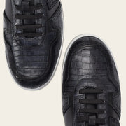 Tenis en piel genuina de cocodrilo para caballero Tenis 