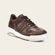 Tenis en piel genuina de cocodrilo para caballero Tenis 