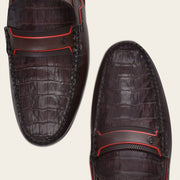 Driver en Piel Genuina de Caimán para caballero Zapatos 