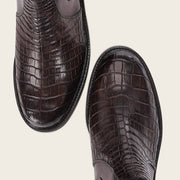 Botín casual en piel genuina de moreleti para dama Botas y Botines 