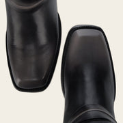 Bota biker en piel genuina para dama Botas y Botines 