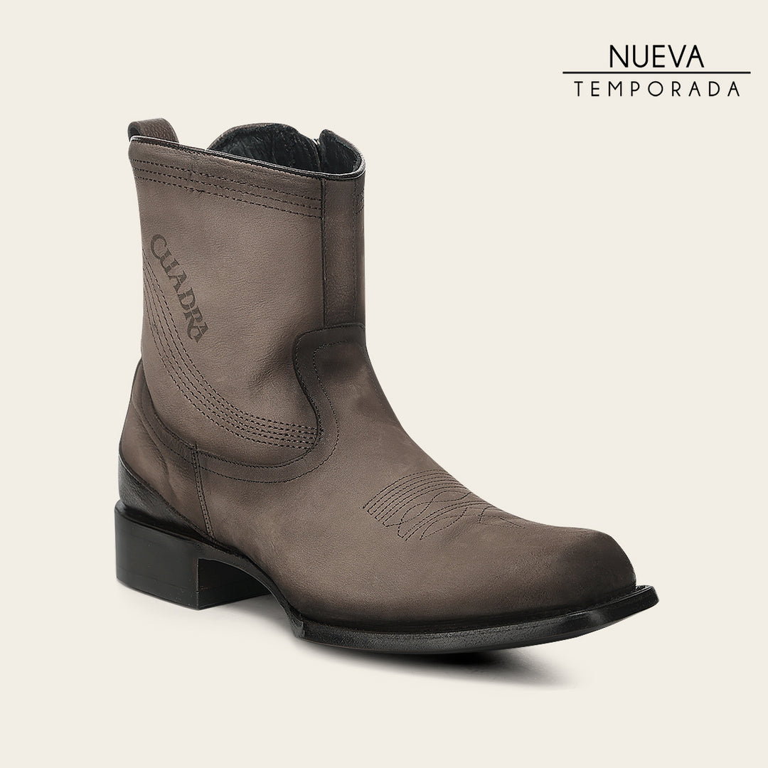 Botín urbano en piel genuina de becerro para caballero