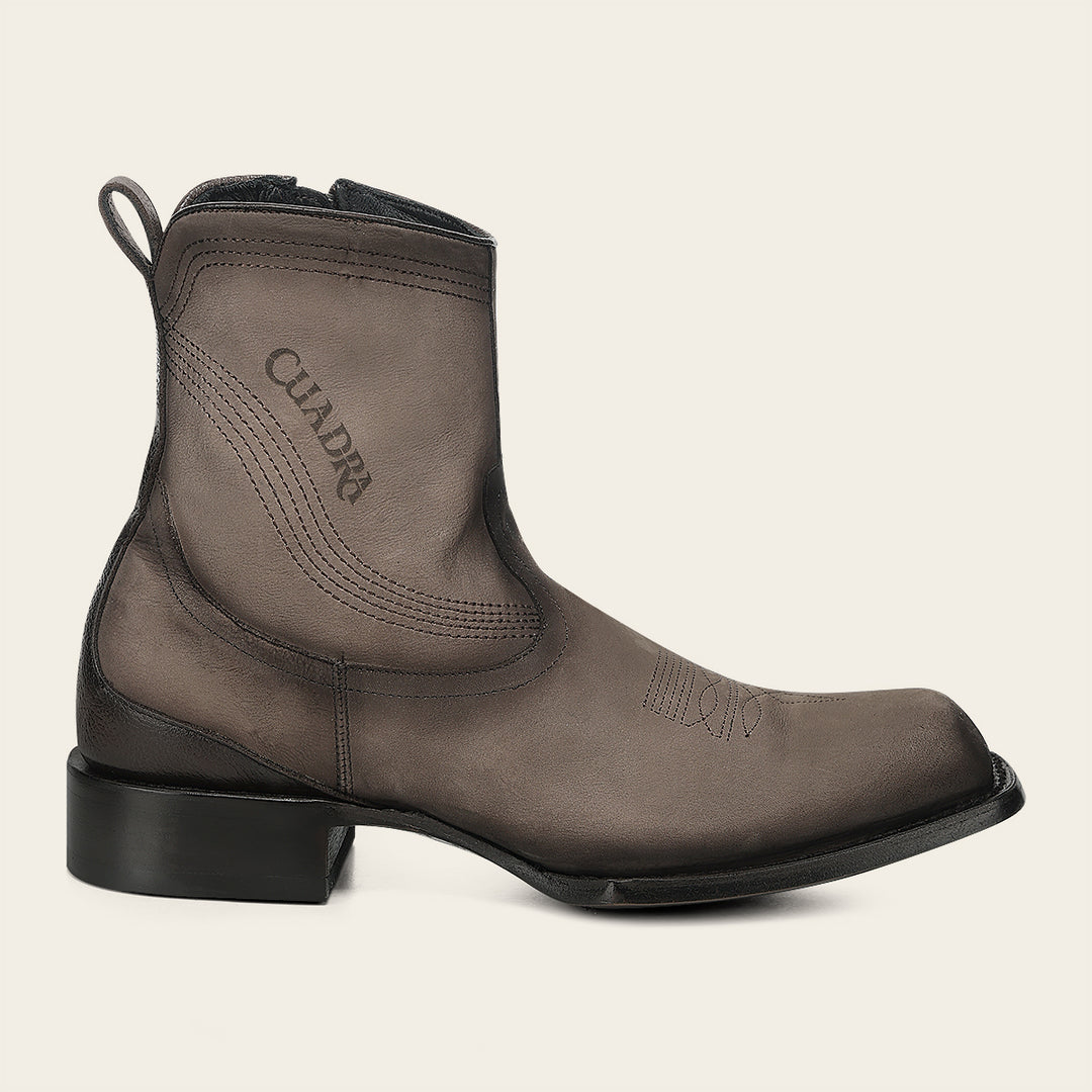 Botín urbano en piel genuina de becerro para caballero