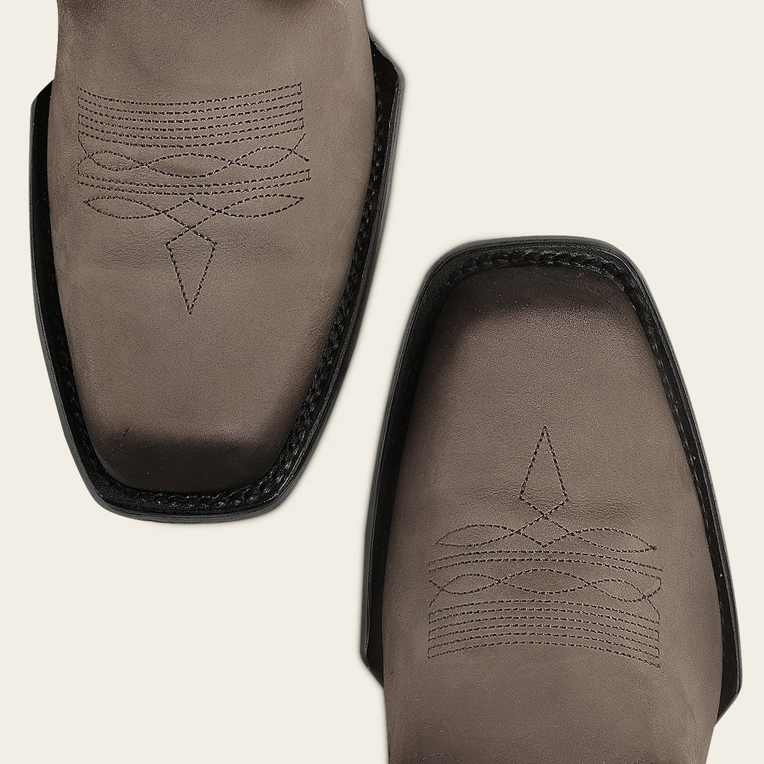 Botín urbano en piel genuina de becerro para caballero