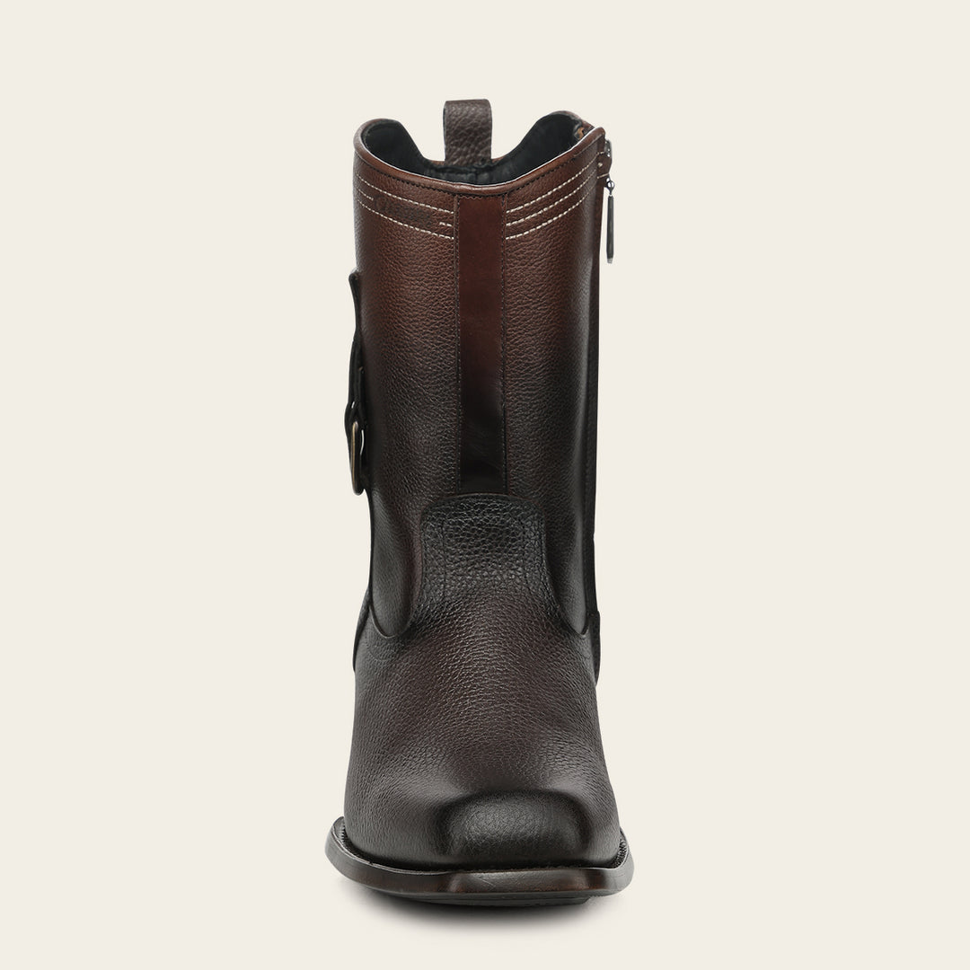 Bota urbana en piel genuina para caballero
