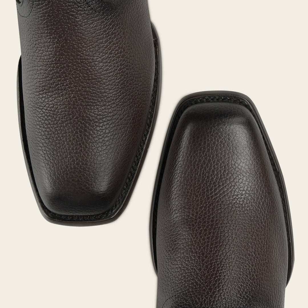 Bota urbana en piel genuina para caballero