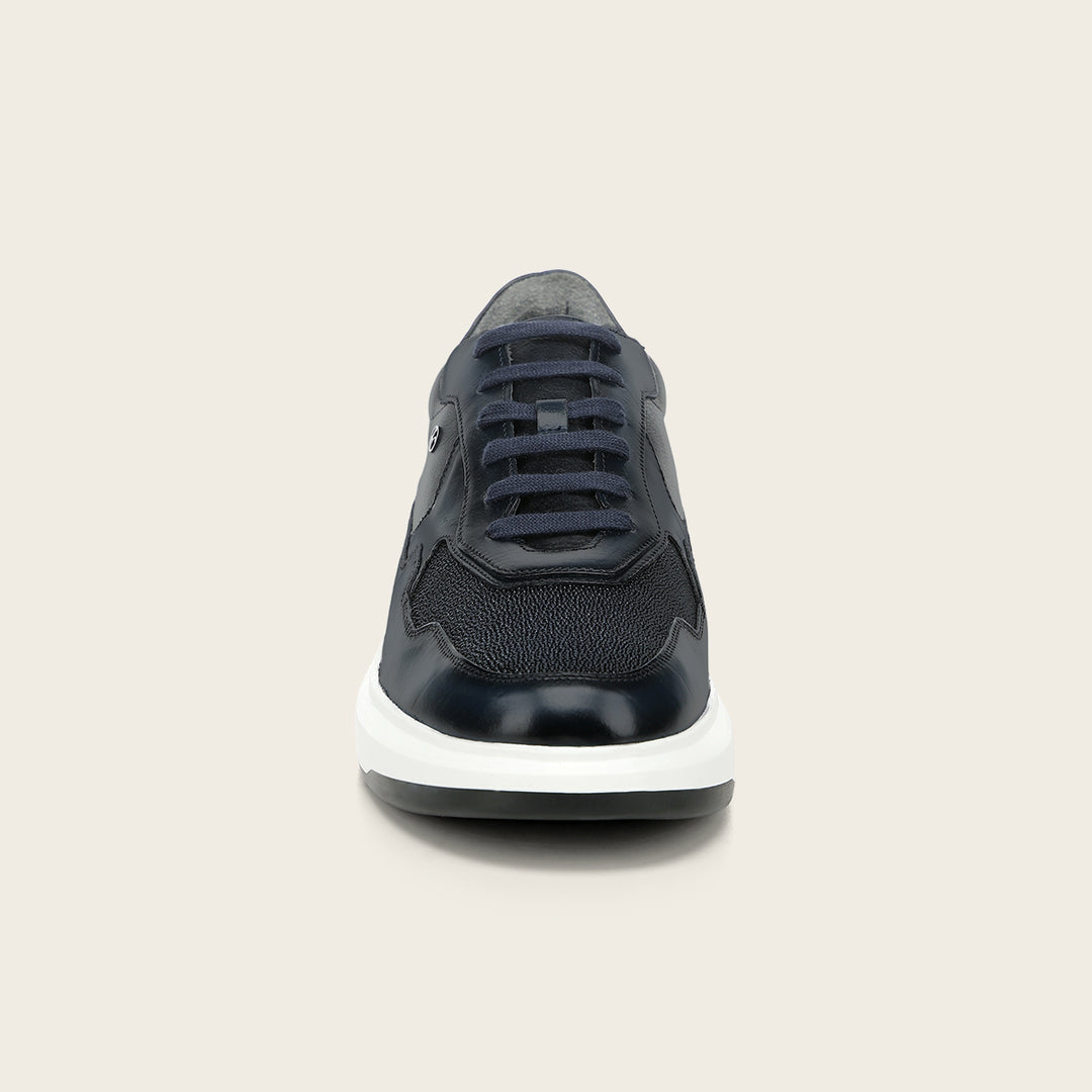 Tenis en piel genuina de mantarraya para caballero
