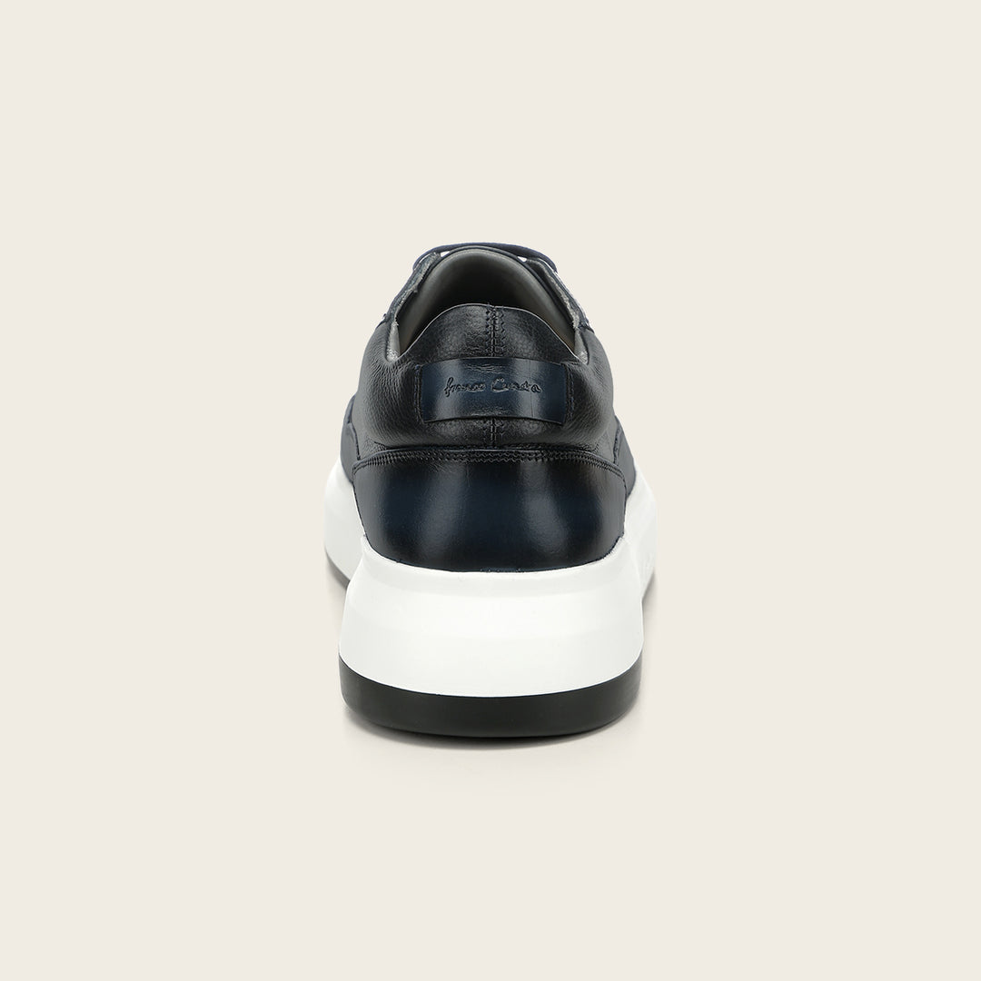 Tenis en piel genuina de mantarraya para caballero