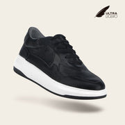 Tenis en piel genuina de venado para caballero Tenis 