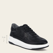 Tenis en piel genuina de venado para caballero Tenis 