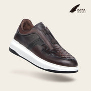 Tenis en piel genuina de pitón para caballero Tenis 