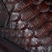 Tenis en piel genuina de pitón para caballero Tenis 