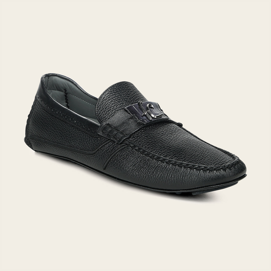 Driver en piel genuina de nilóticus para caballero