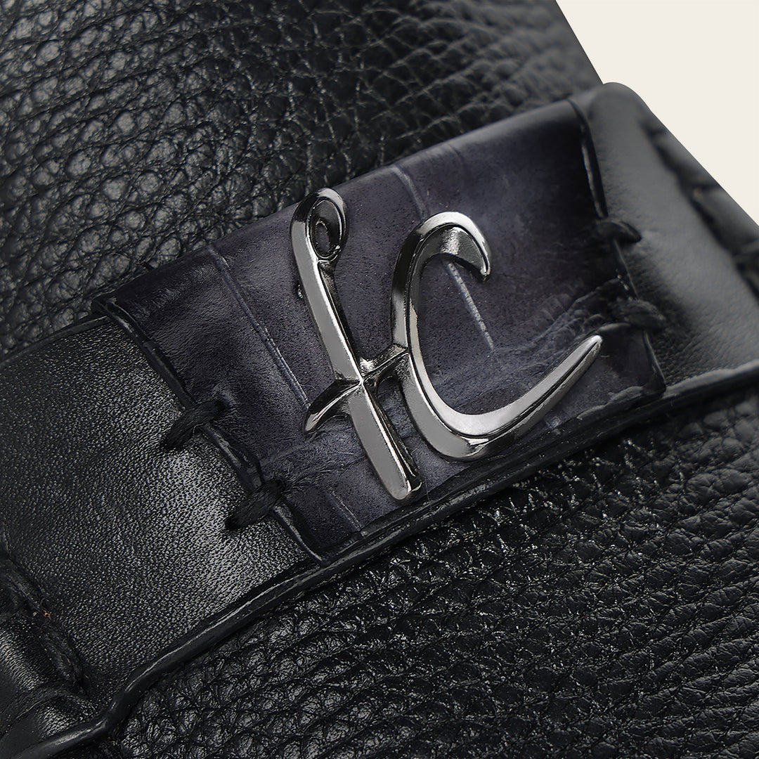 Driver en piel genuina de nilóticus para caballero