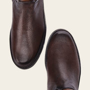 Bota alta en piel genuina de venado para dama Botas y Botines 