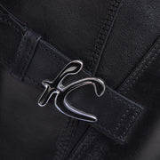 Bota alta en piel genuina de venado para dama Botas y Botines 