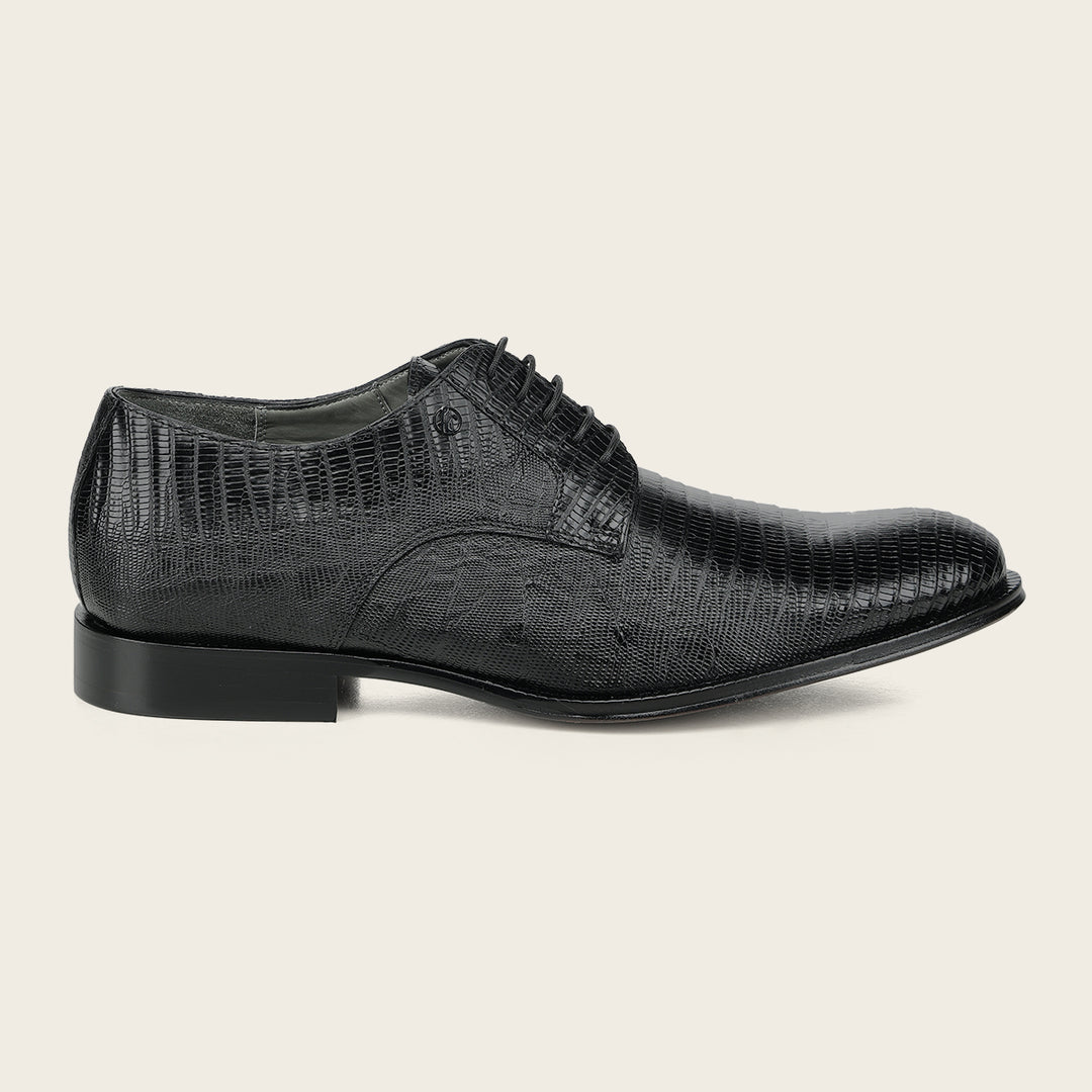 Zapato de vestir tipo Derby "Franco Cuadra Signature" en piel genuina de lizard para caballero