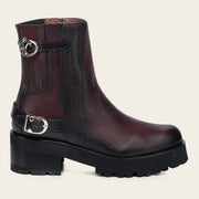 Botín casual en piel genuina para dama Botas y Botines 