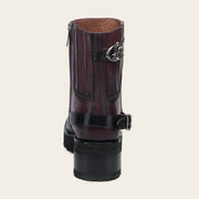 Botín casual en piel genuina para dama Botas y Botines 