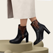 Botín de vestir para dama en piel genuina Botas y Botines 