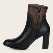 Botín de vestir para dama en piel genuina Botas y Botines 