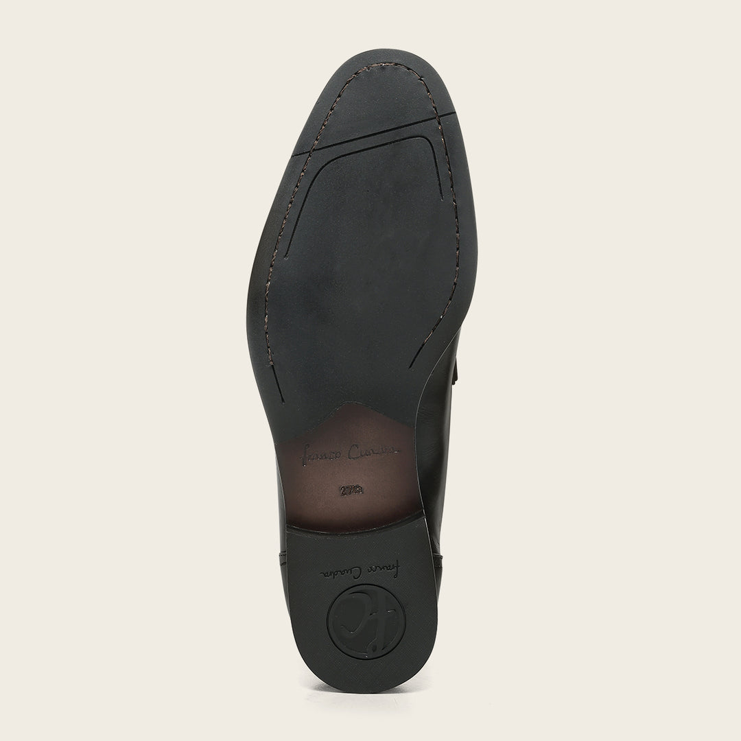 Zapato loafer  en piel genuina de mantarraya para caballero