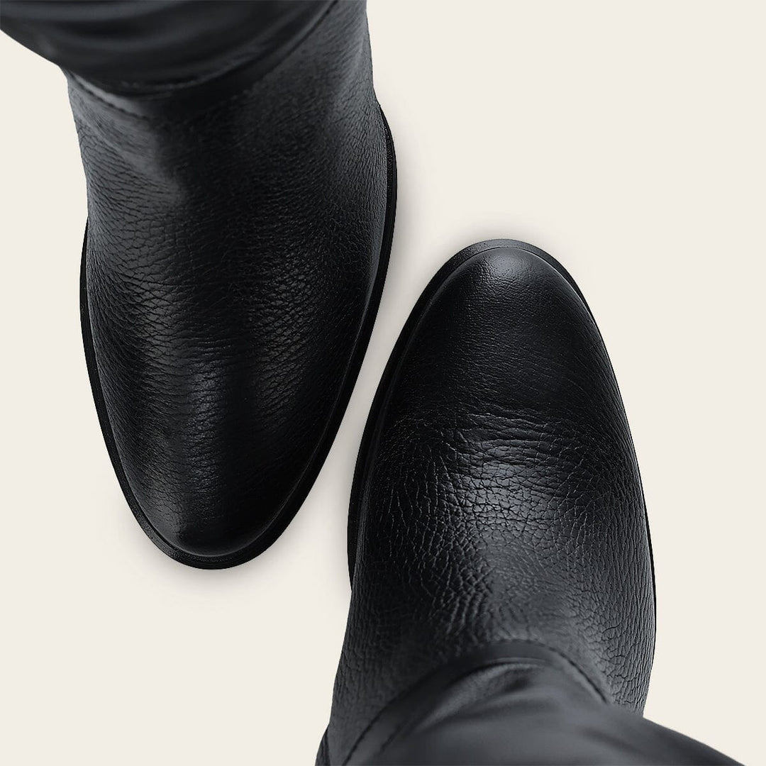 Bota de vestir en piel genuina de venado para dama Botas y Botines 