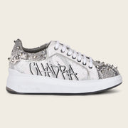 Tenis en piel genuina de pitón para dama Tenis 