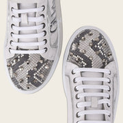 Tenis en piel genuina de pitón para dama Tenis 