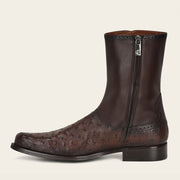 Bota de vestir en piel genuina de avestruz para caballero Botas y Botines 