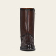 Bota de vestir en piel genuina de caimán para caballero Botas y Botines 