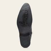 Botín en piel genuina de pitón para caballero Botas y Botines 