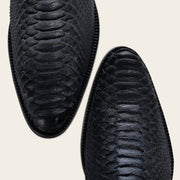 Botín en piel genuina de pitón para caballero Botas y Botines 