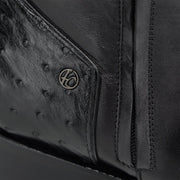 Bota de vestir en piel genuina de avestruz para caballero Botas y Botines 