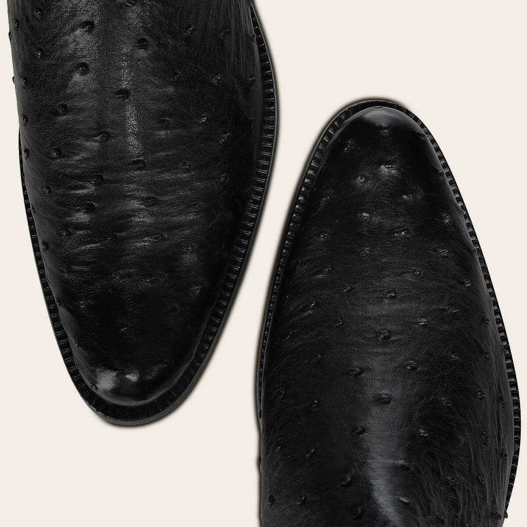 Bota de vestir en piel genuina de avestruz para caballero Botas y Botines 
