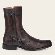 Bota de vestir en piel genuina de avestruz para caballero Botas y Botines 