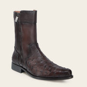Bota de vestir en piel genuina de avestruz para caballero Botas y Botines 