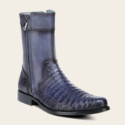 Bota de vestir en piel genuina de caimán para caballero Botas y Botines 