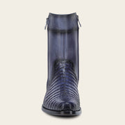 Bota de vestir en piel genuina de caimán para caballero Botas y Botines 