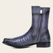 Bota de vestir en piel genuina de caimán para caballero Botas y Botines 