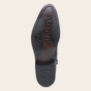 Bota de vestir en piel genuina de caimán para caballero Botas y Botines 